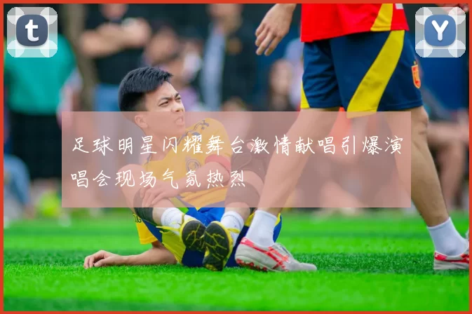 足球明星闪耀舞台激情献唱引爆演唱会现场气氛热烈